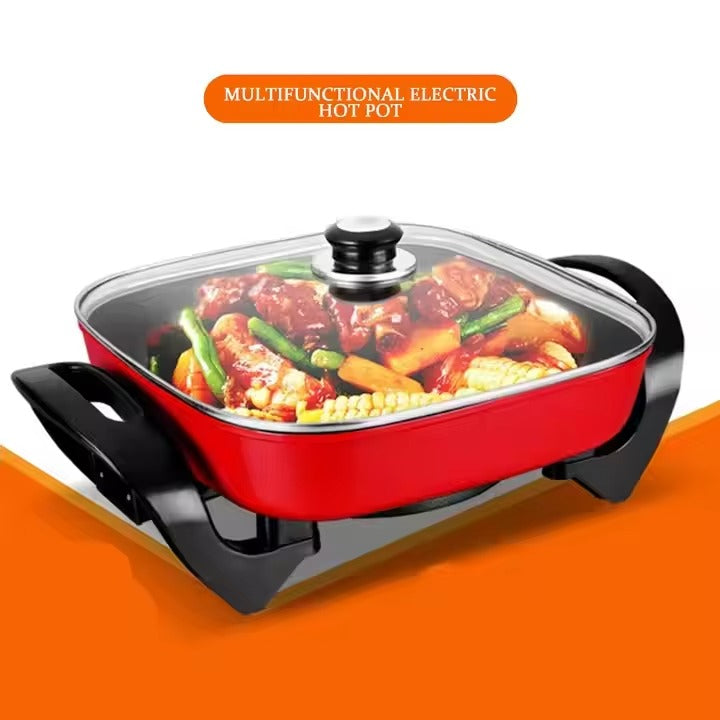 Casserole Électrique Multifonction – Cuisinez partout, sans contrainte