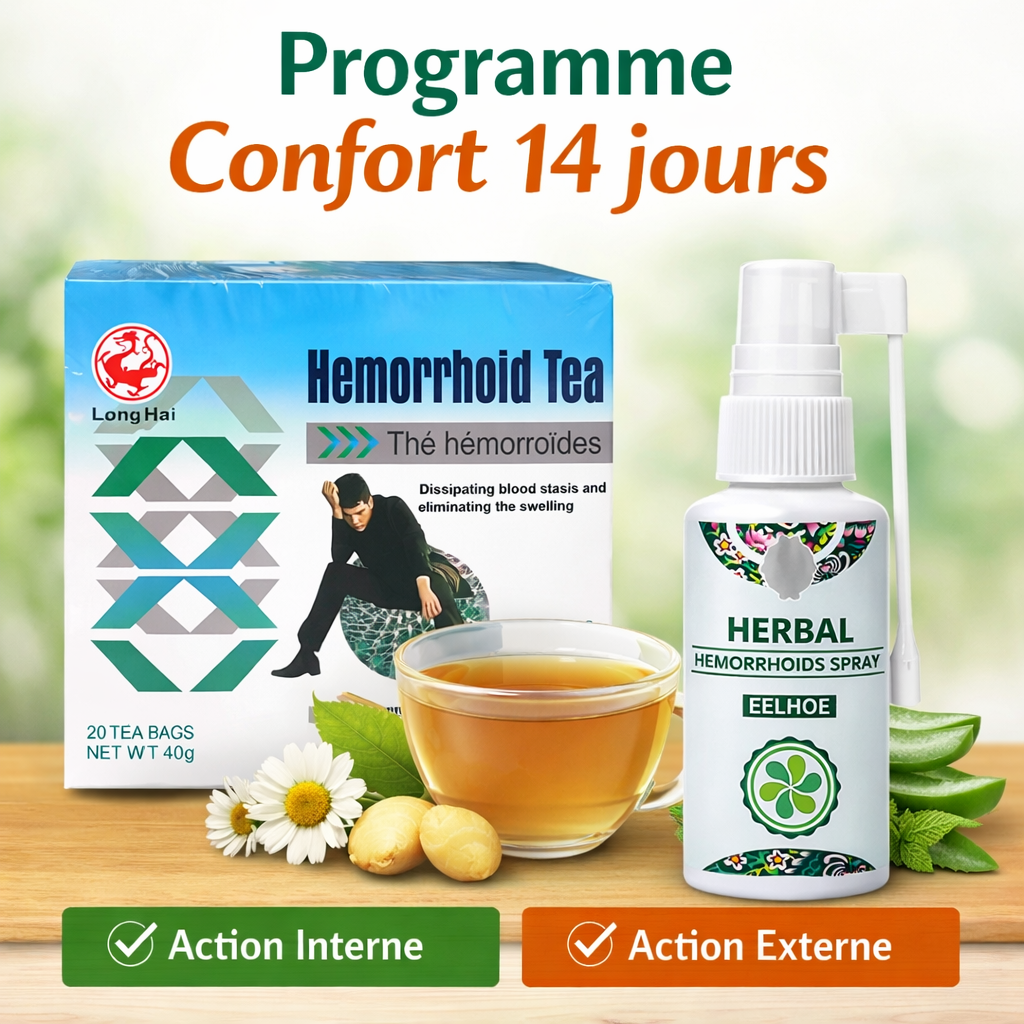 Hémorroïde: Programme Confort 14 jours