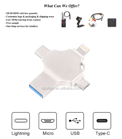 🔌 Clé USB 4-en-1