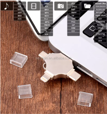 🔌 Clé USB 4-en-1